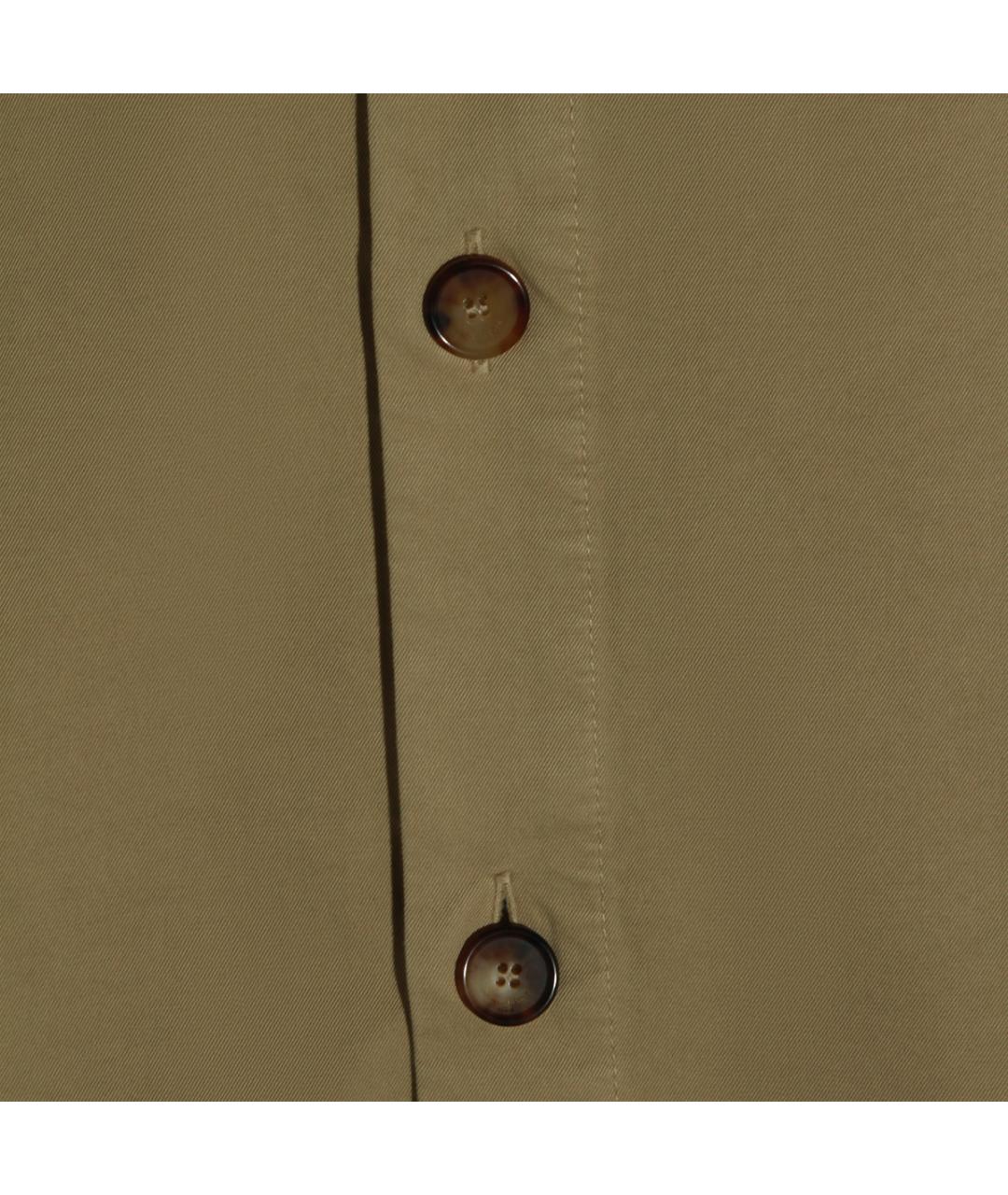 SAINT LAURENT Бежевая хлопковая куртка, фото 4