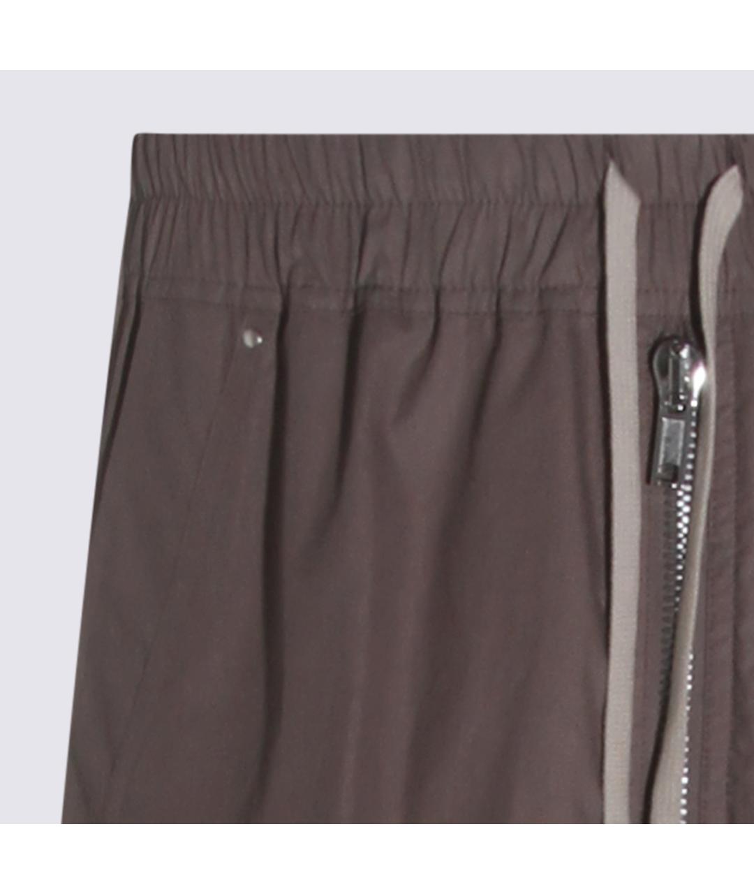 RICK OWENS Бежевые хлопковые повседневные брюки, фото 3