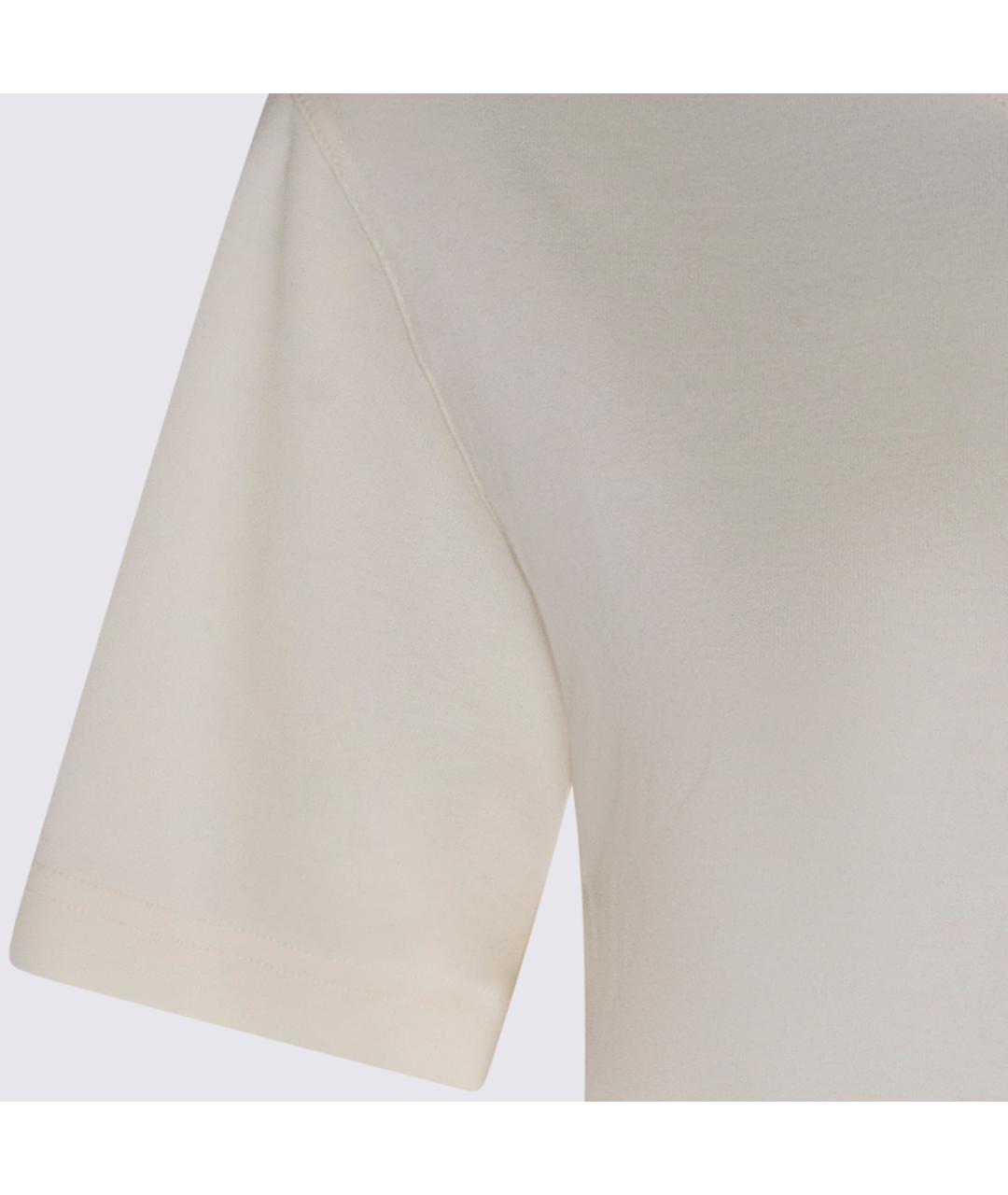 LEMAIRE Белая хлопковая футболка, фото 3