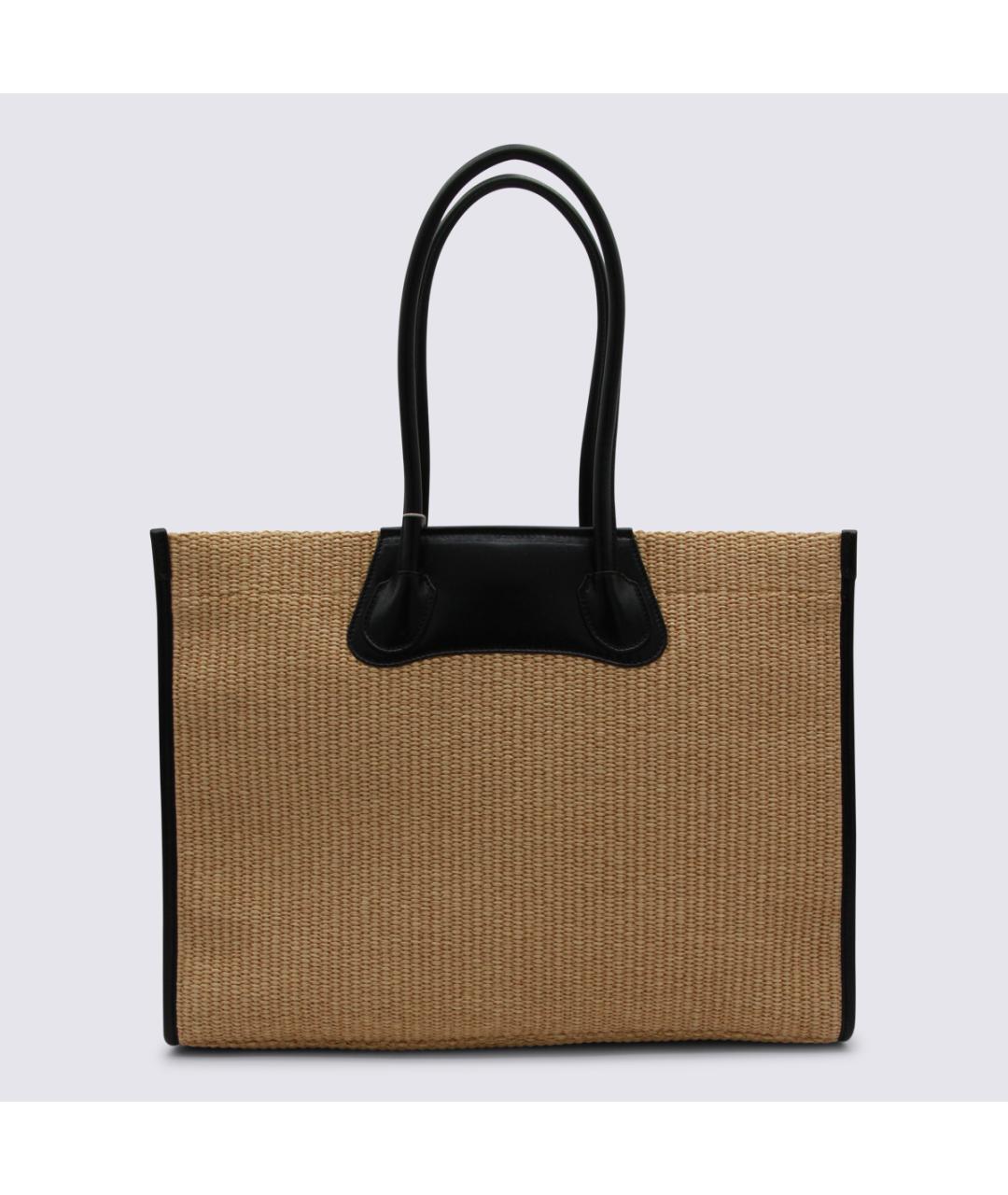 VIVIENNE WESTWOOD Бежевая хлопковая сумка тоут, фото 3