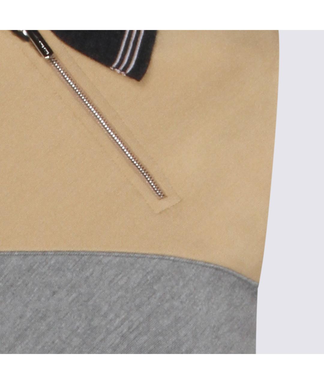 MIU MIU Серое вискозное повседневное платье, фото 3