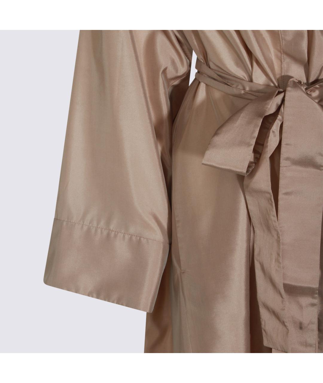 'S MAX MARA Розовое полиэстеровое повседневное платье, фото 5