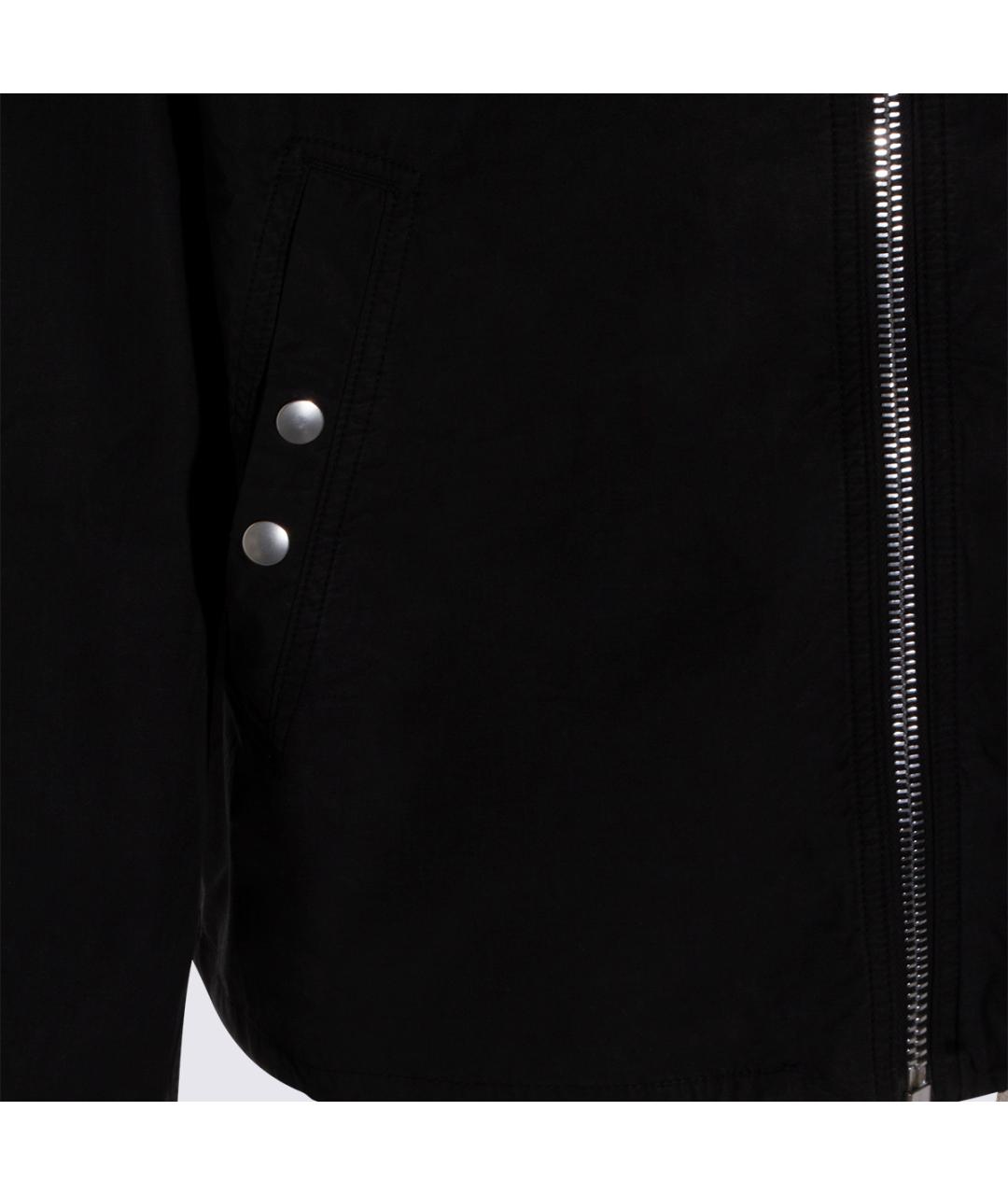 RICK OWENS DRKSHDW Черная хлопковая куртка, фото 3