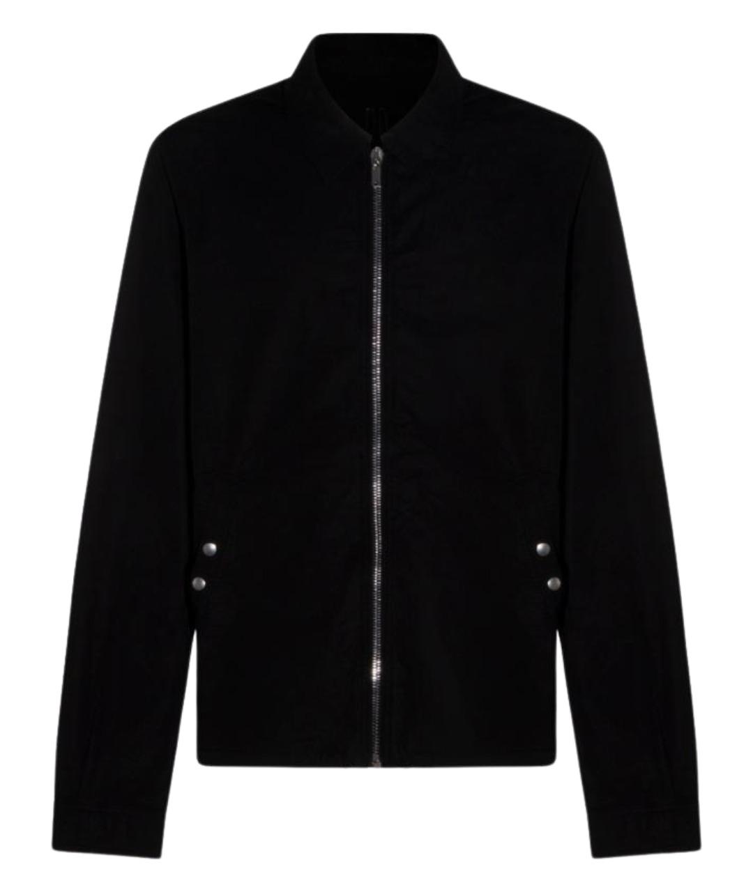 RICK OWENS DRKSHDW Черная хлопковая куртка, фото 1