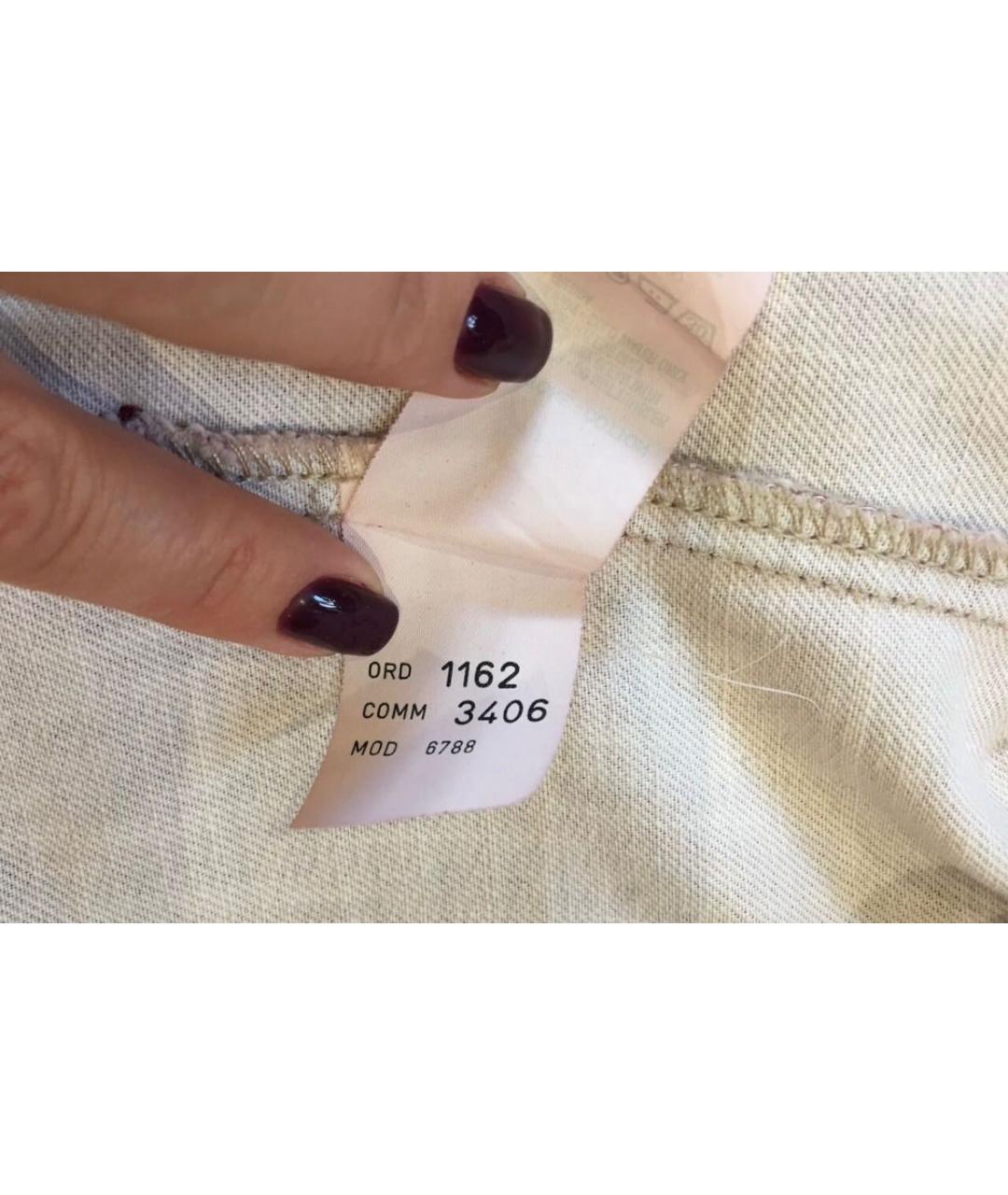 PATRIZIA PEPE Розовый деним тренч/плащ, фото 6