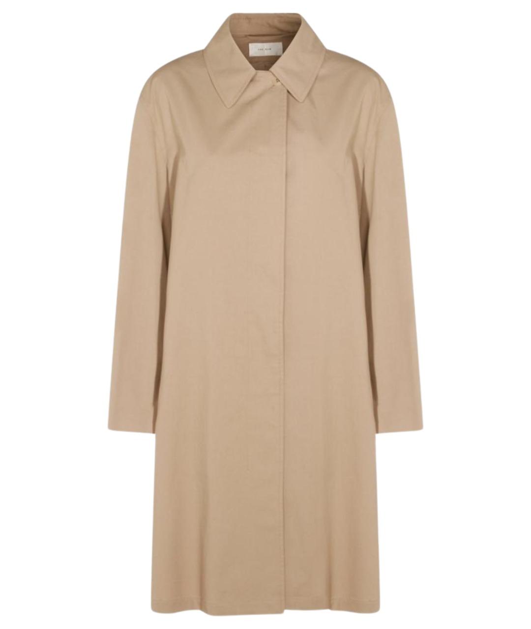 THE ROW Бежевый шерстяной тренч/плащ, фото 1