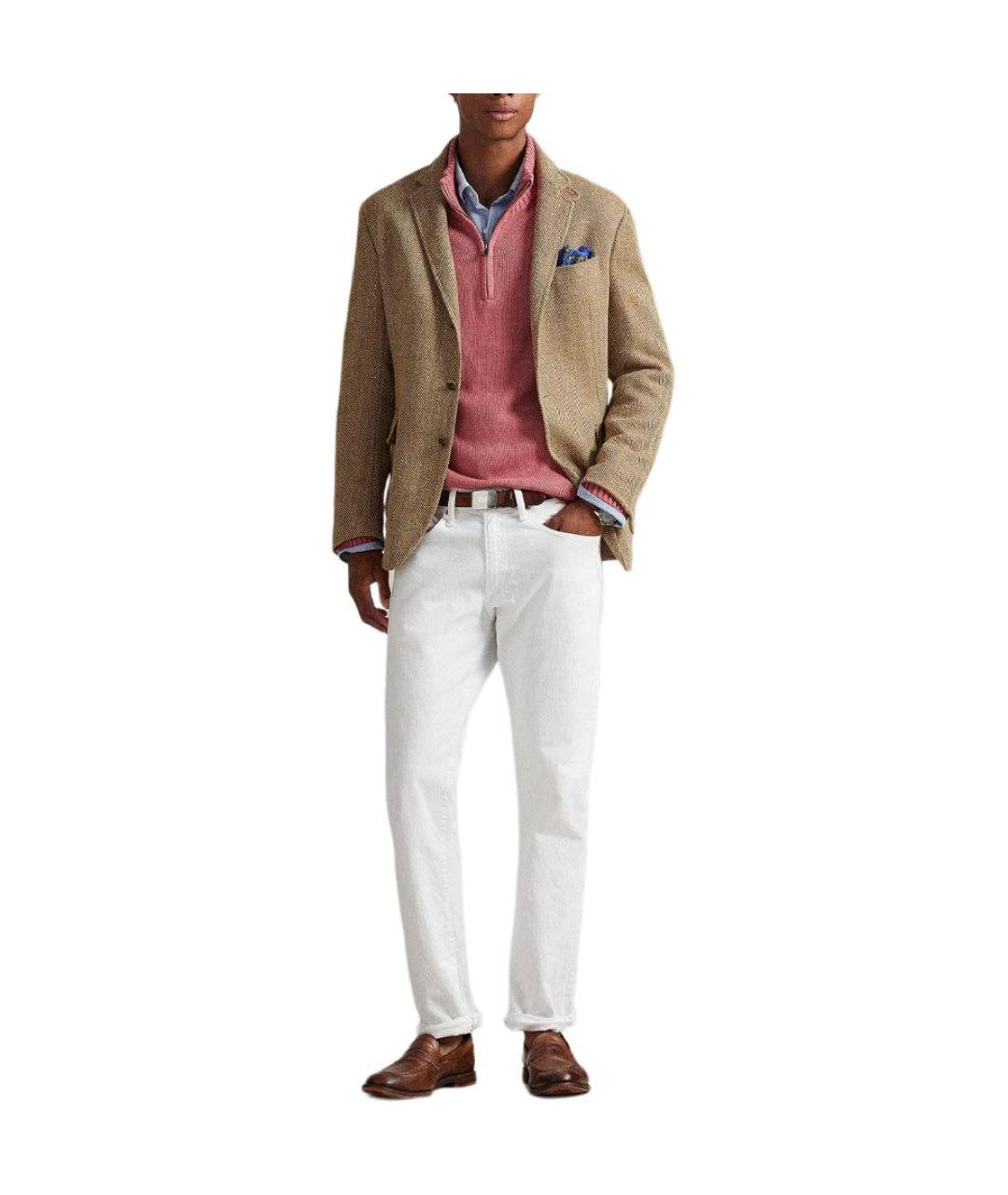 POLO RALPH LAUREN Розовый джемпер / свитер, фото 4