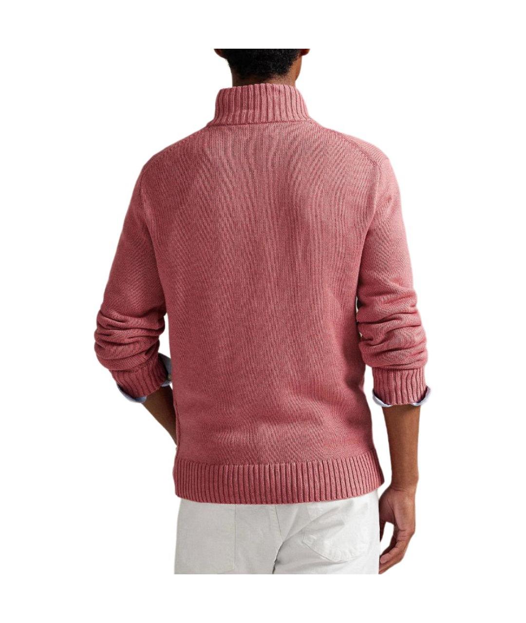 POLO RALPH LAUREN Розовый джемпер / свитер, фото 3