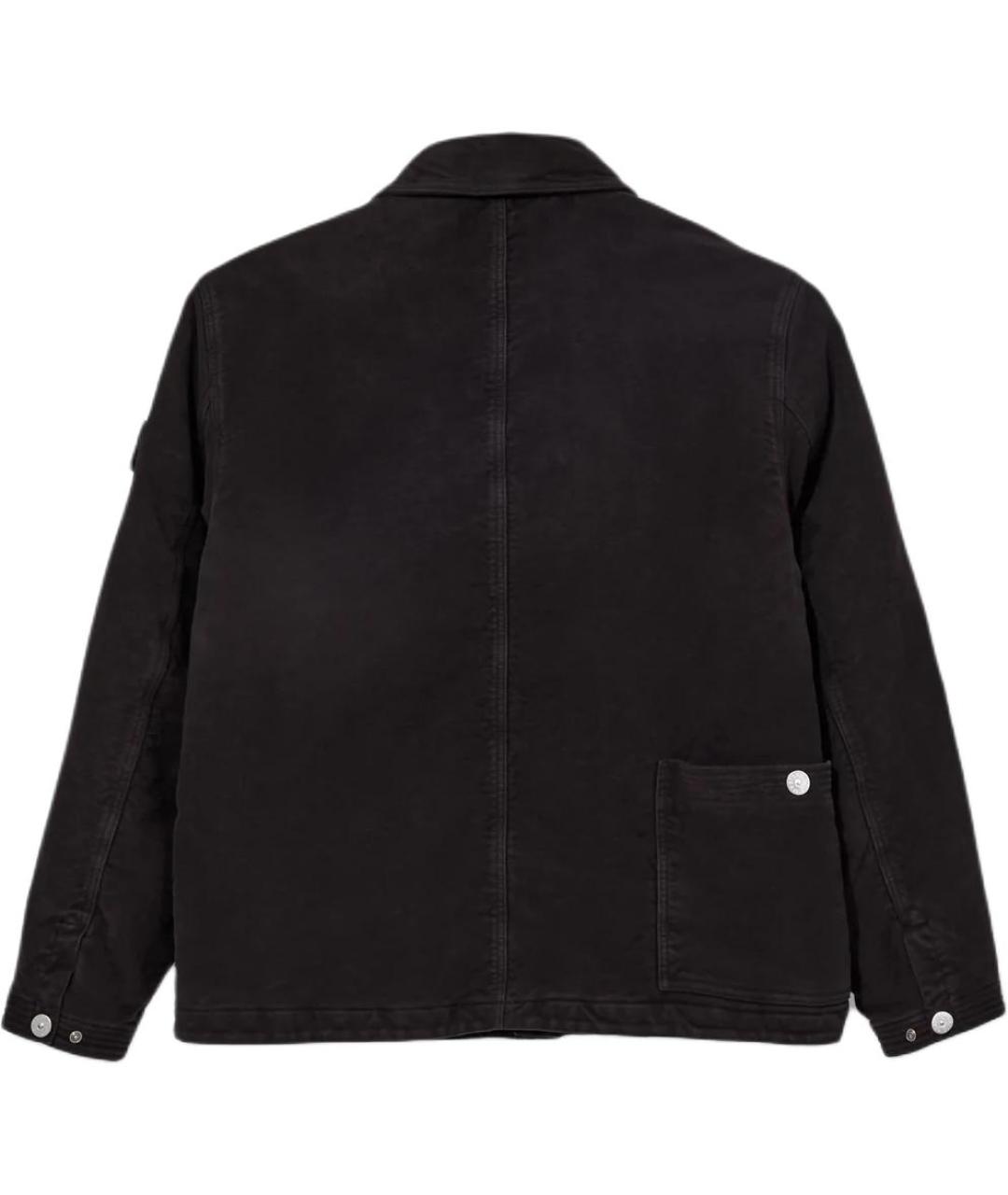 STONE ISLAND Черная деним куртка, фото 2