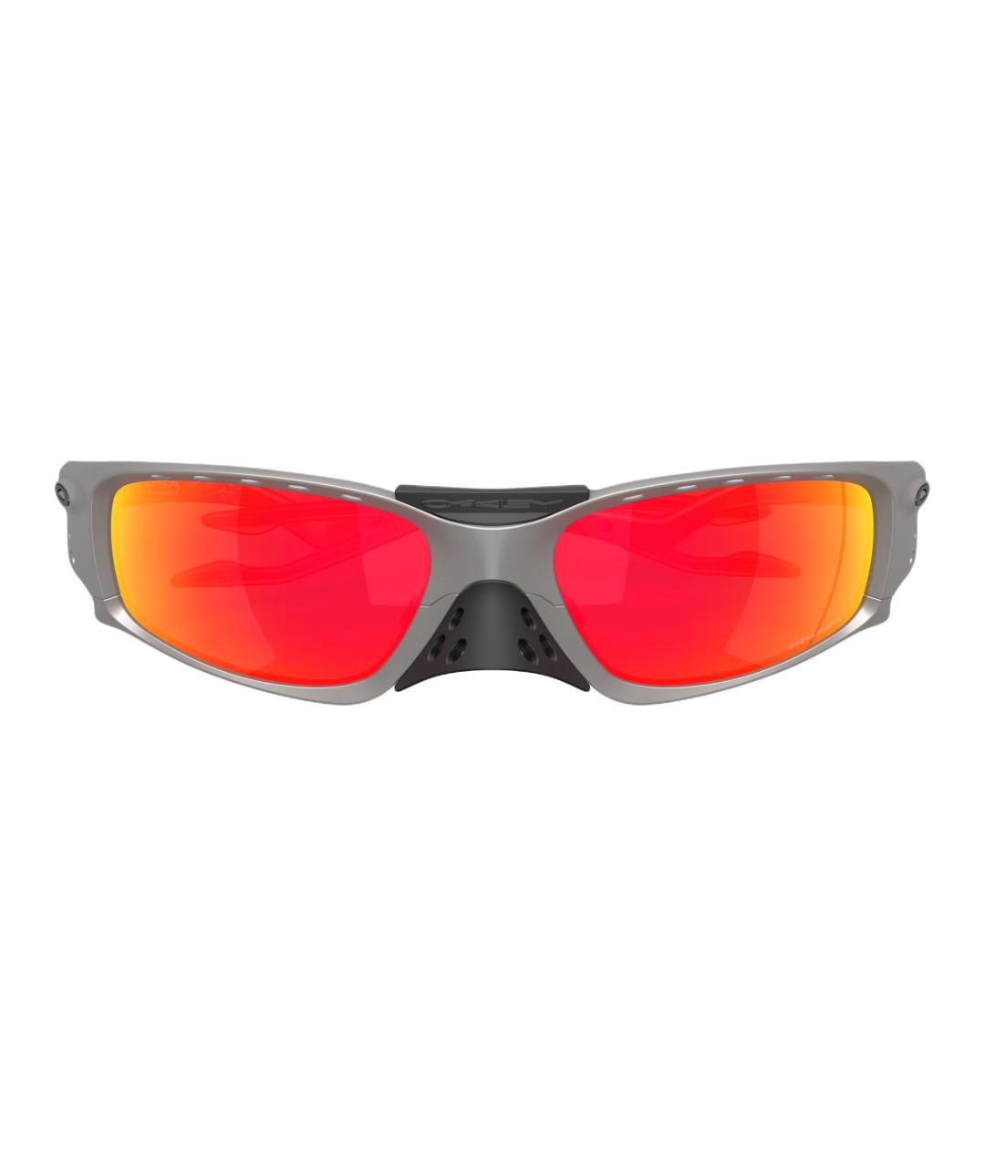 OAKLEY Оранжевые пластиковые солнцезащитные очки, фото 5
