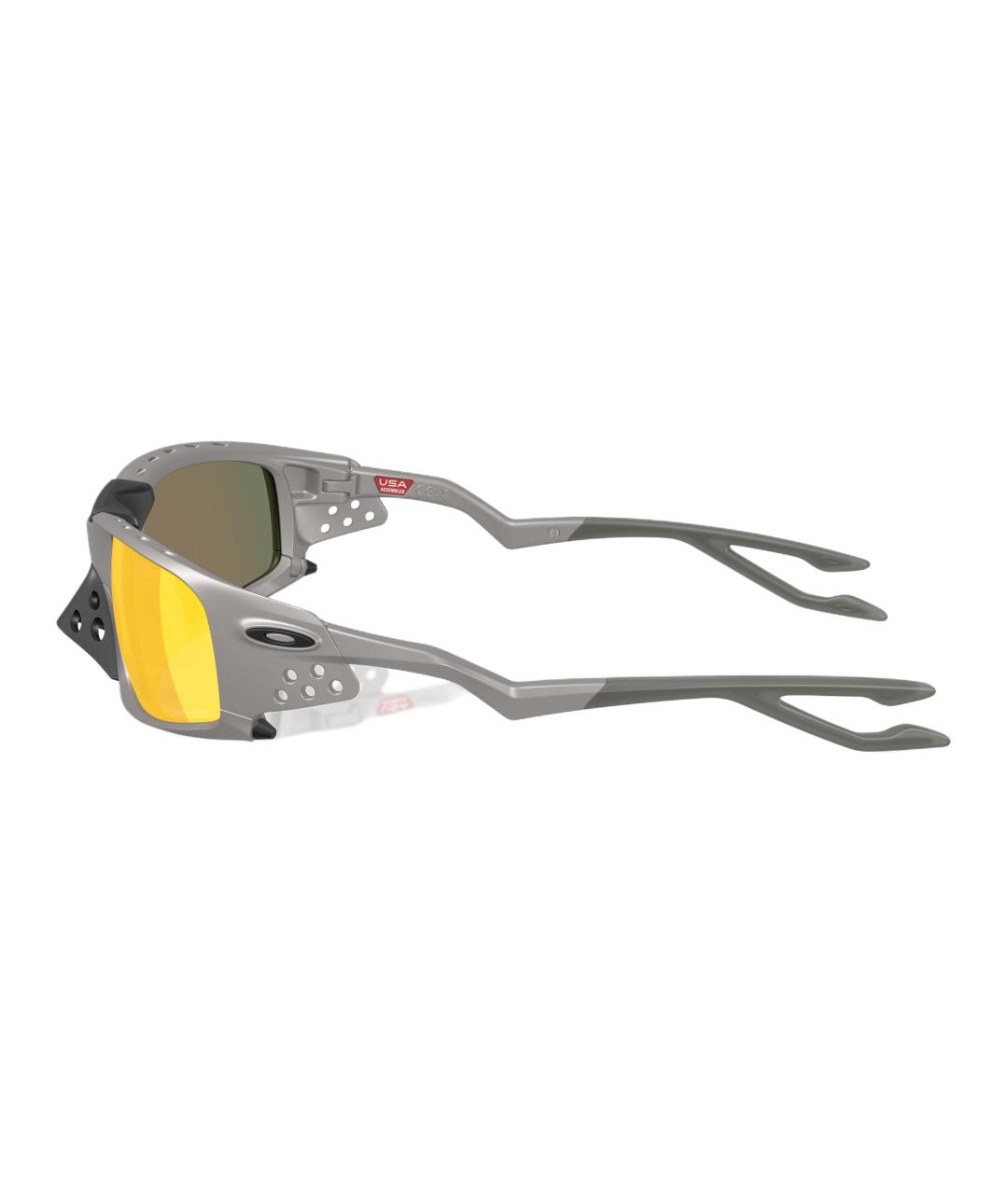 OAKLEY Оранжевые пластиковые солнцезащитные очки, фото 3
