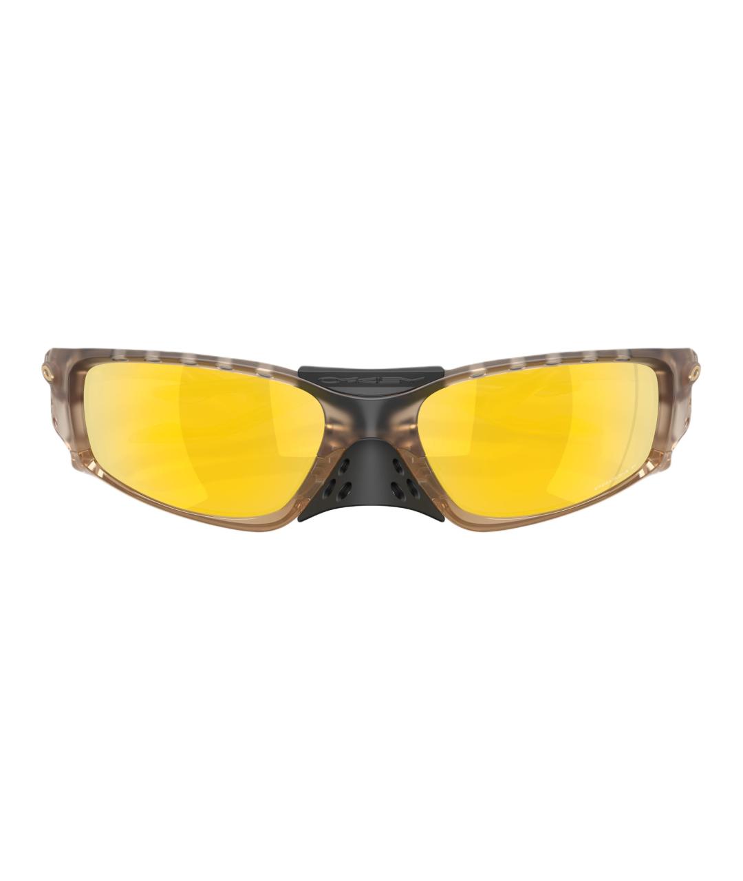 OAKLEY Коричневые пластиковые солнцезащитные очки, фото 2
