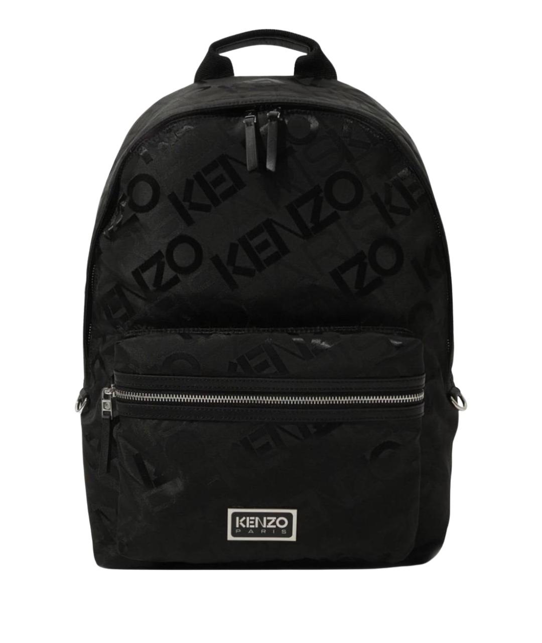 KENZO Черный синтетический рюкзак, фото 1