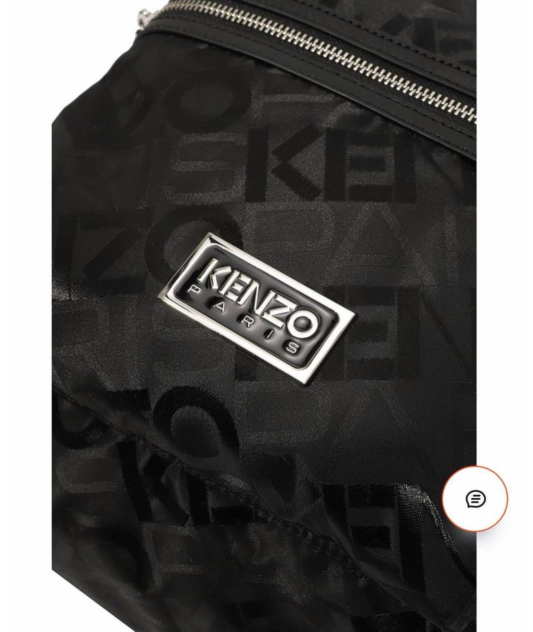 KENZO Черный синтетический рюкзак, фото 5