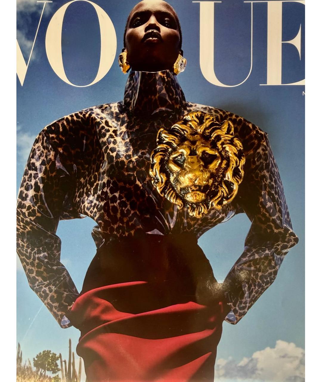 SAINT LAURENT Золотая металлическая булавка / брошь, фото 2