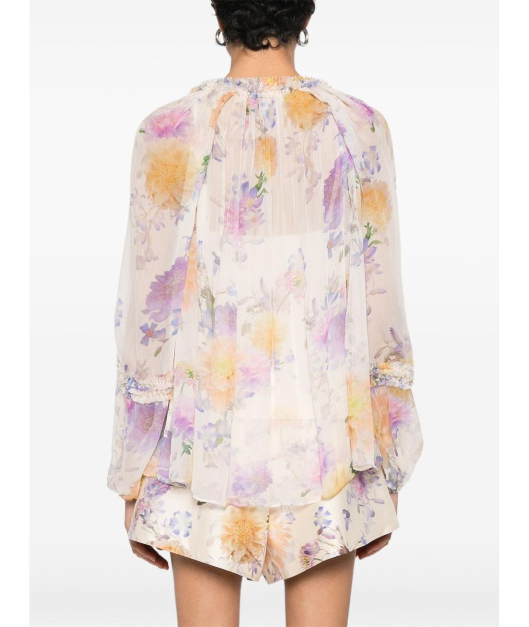 ZIMMERMANN Бежевая блузы, фото 5