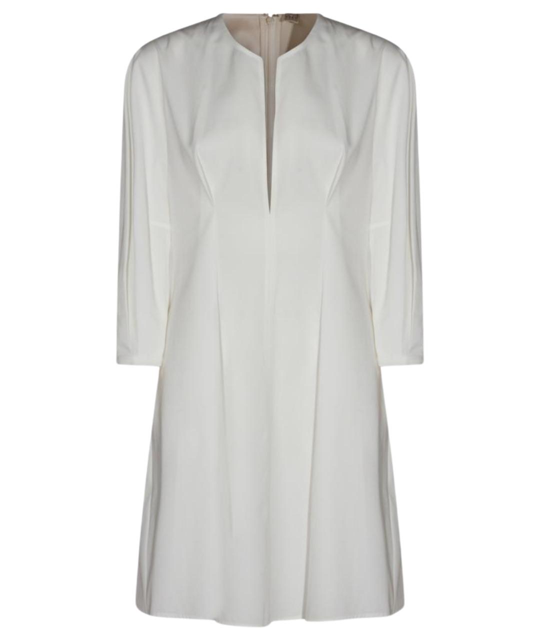 TOTEME Белое хлопковое повседневное платье, фото 1