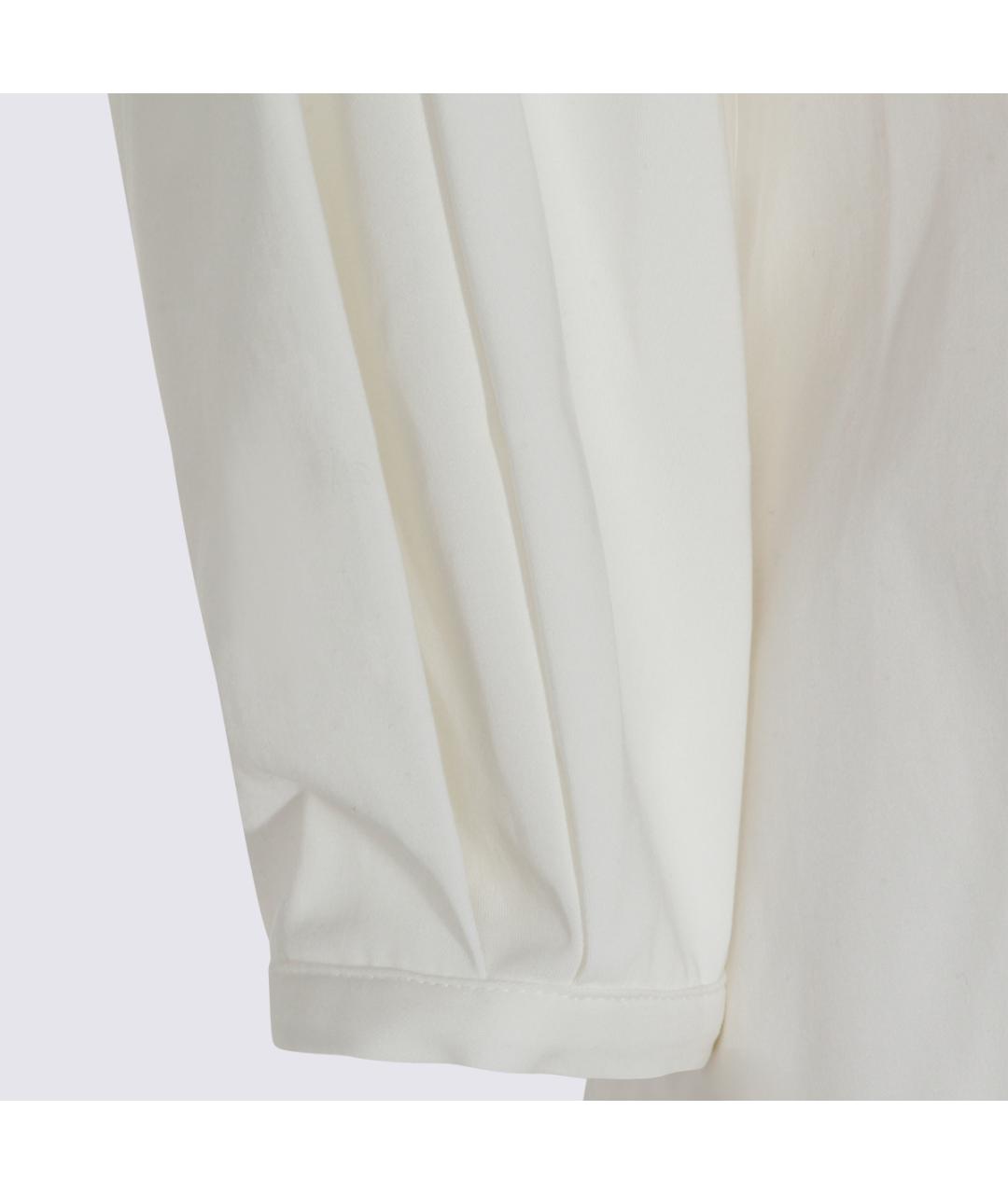 TOTEME Белое хлопковое повседневное платье, фото 4