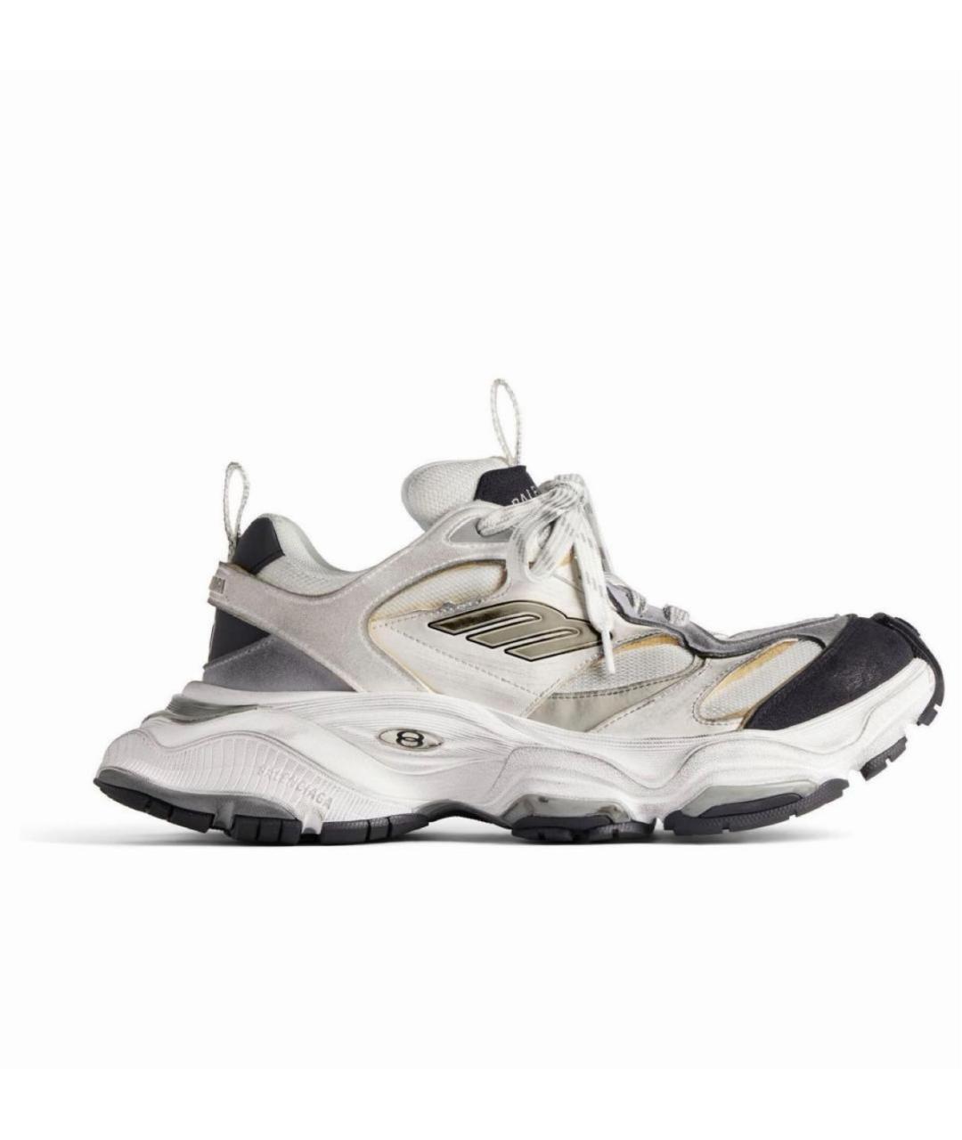 BALENCIAGA Бежевые кроссовки, фото 3