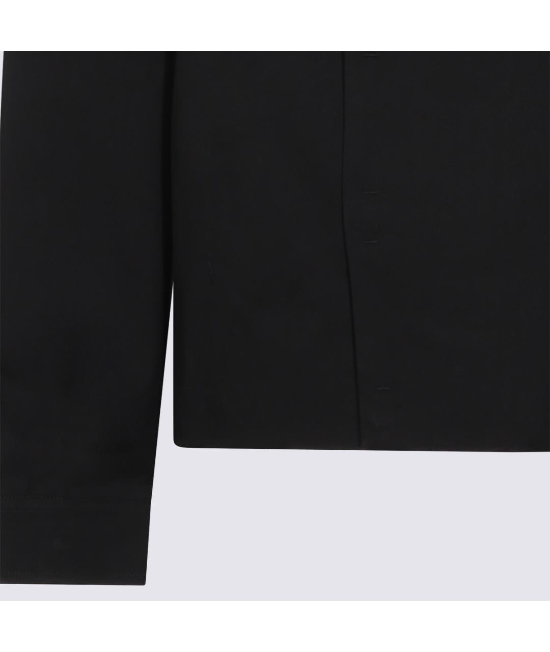 RICK OWENS Черная хлопковая куртка, фото 3