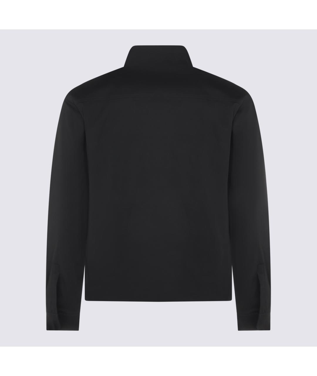 RICK OWENS Черная хлопковая куртка, фото 2