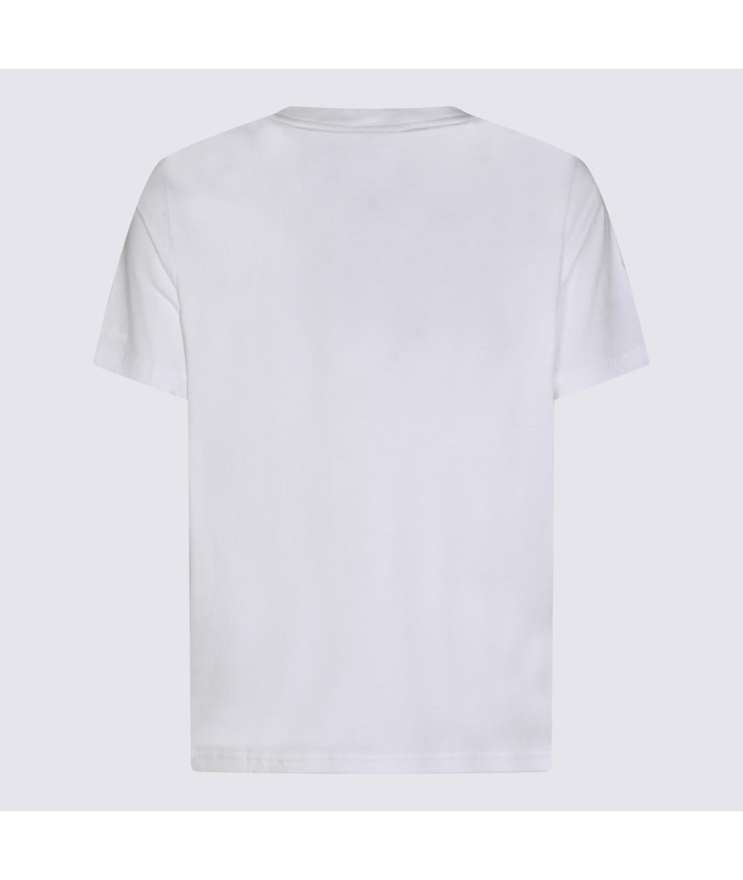 MOOSE KNUCKLES Белая хлопковая футболка, фото 2