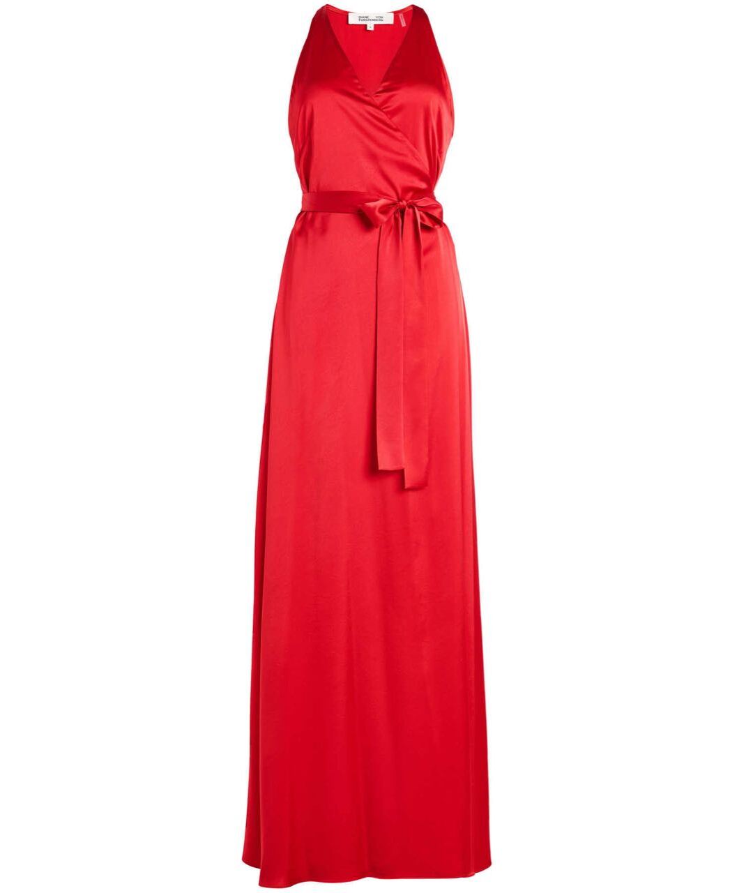 DIANE VON FURSTENBERG Красное полиэстеровое повседневное платье, фото 1