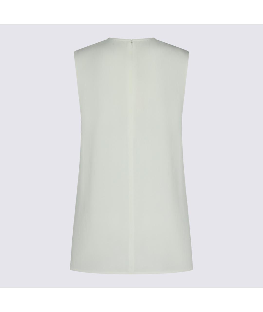 TOTEME Белая вискозная майка, фото 2