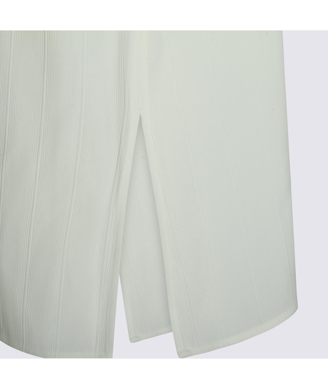 TOTEME Белая вискозная майка, фото 4