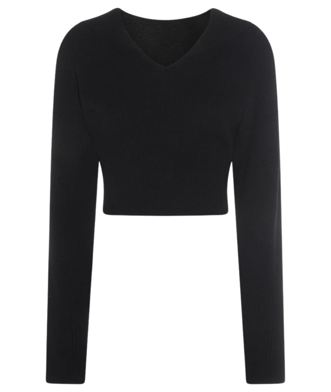 RICK OWENS Черный шерстяной джемпер / свитер, фото 1