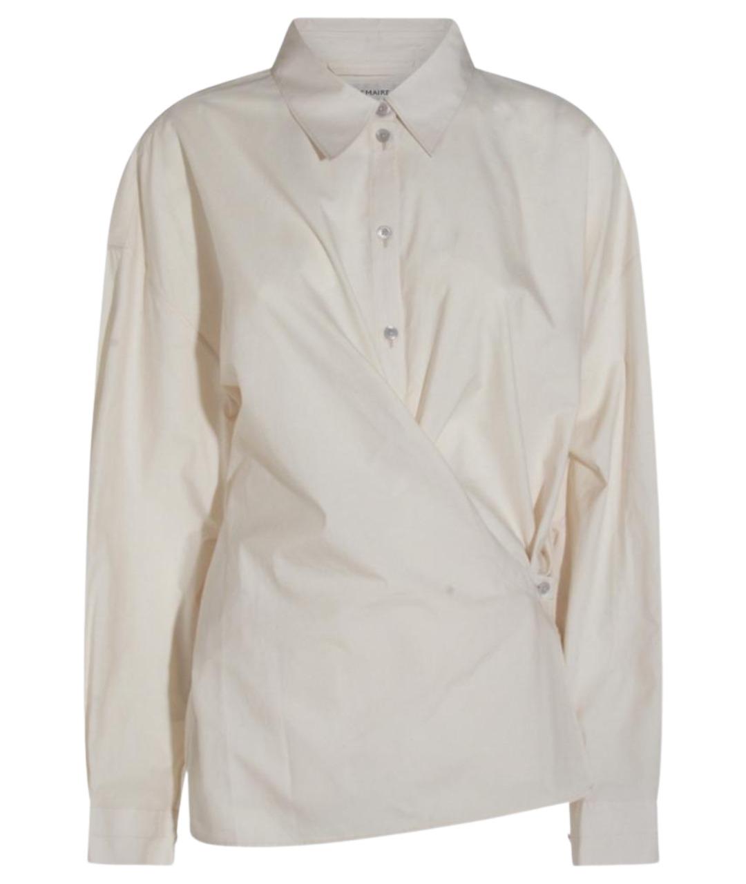 LEMAIRE Белая хлопковая рубашка, фото 1