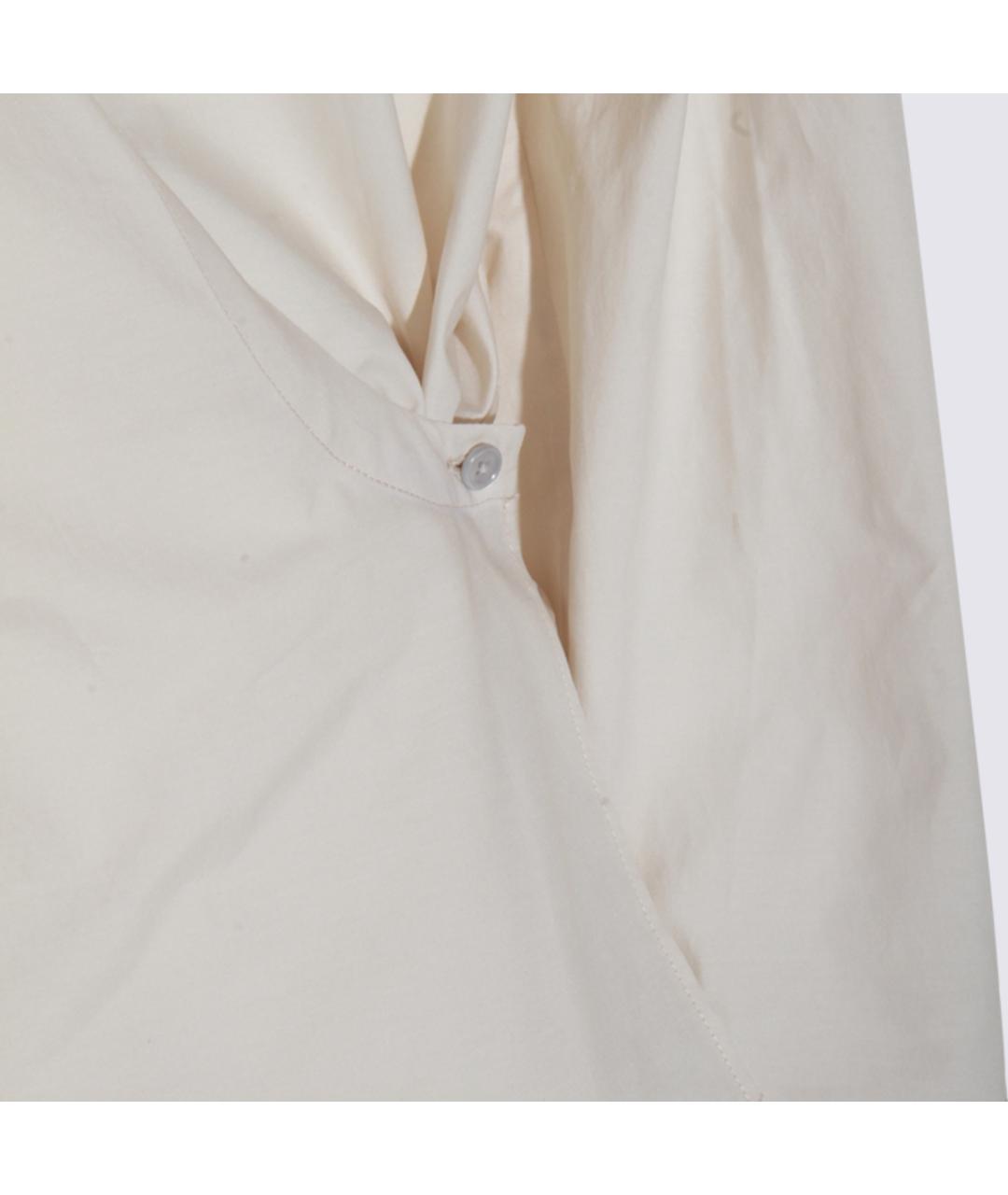 LEMAIRE Белая хлопковая рубашка, фото 4