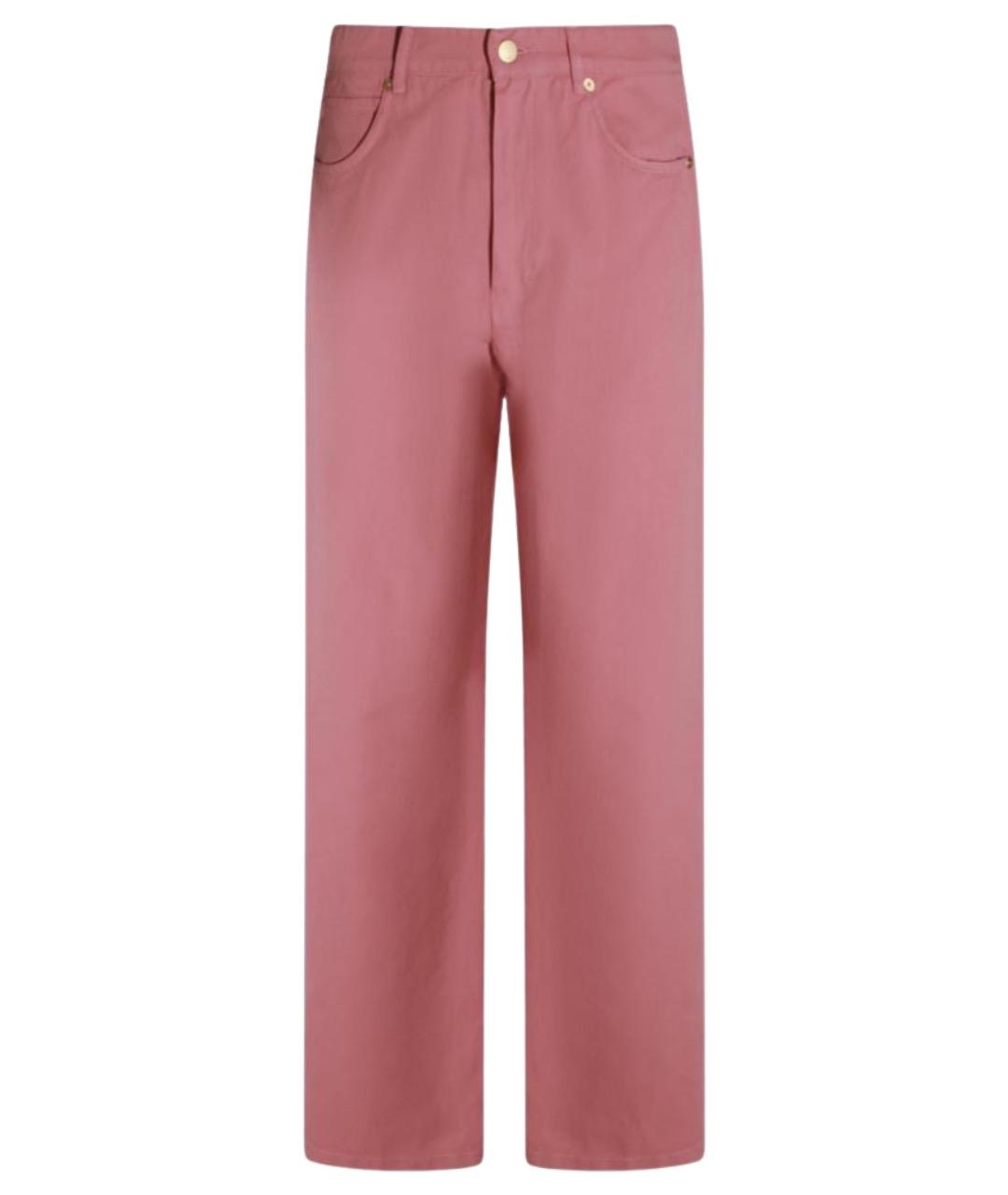 'S MAX MARA Хлопковые прямые брюки, фото 1