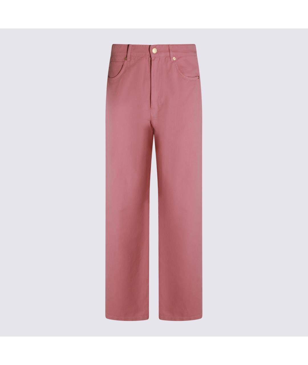 'S MAX MARA Хлопковые прямые брюки, фото 5