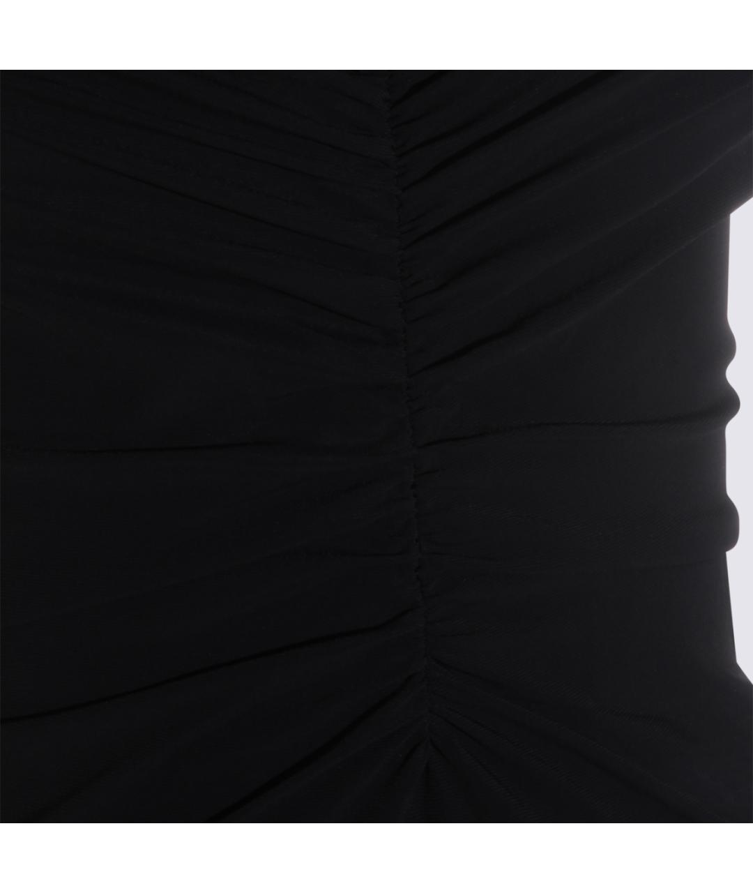 RICK OWENS Черный полиамидовый купальник, фото 4