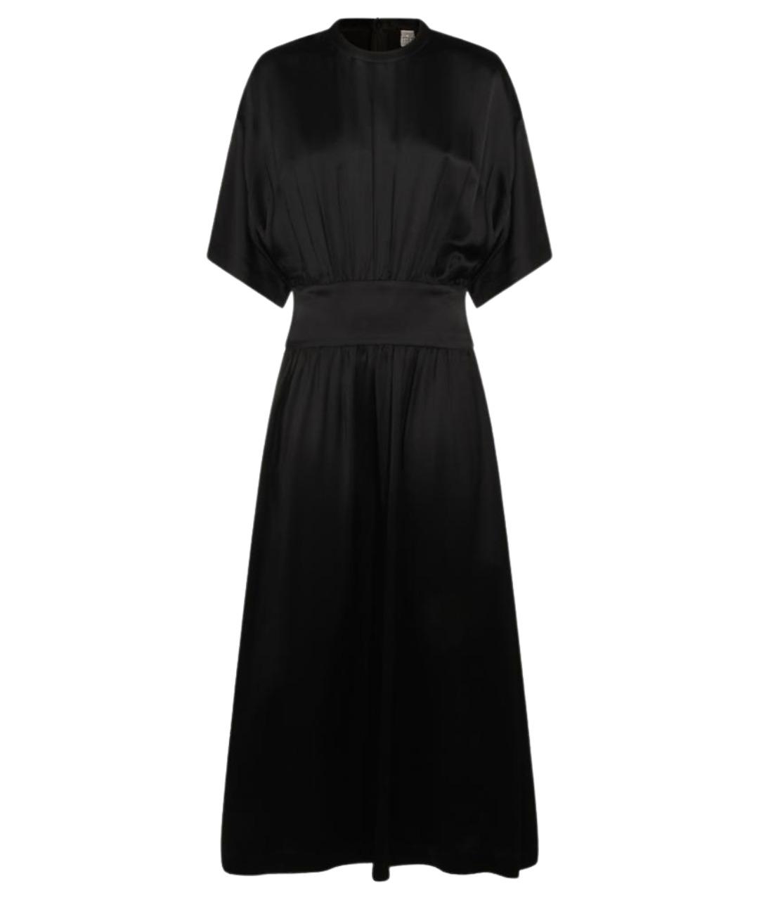 TOTEME Черное вискозное повседневное платье, фото 1