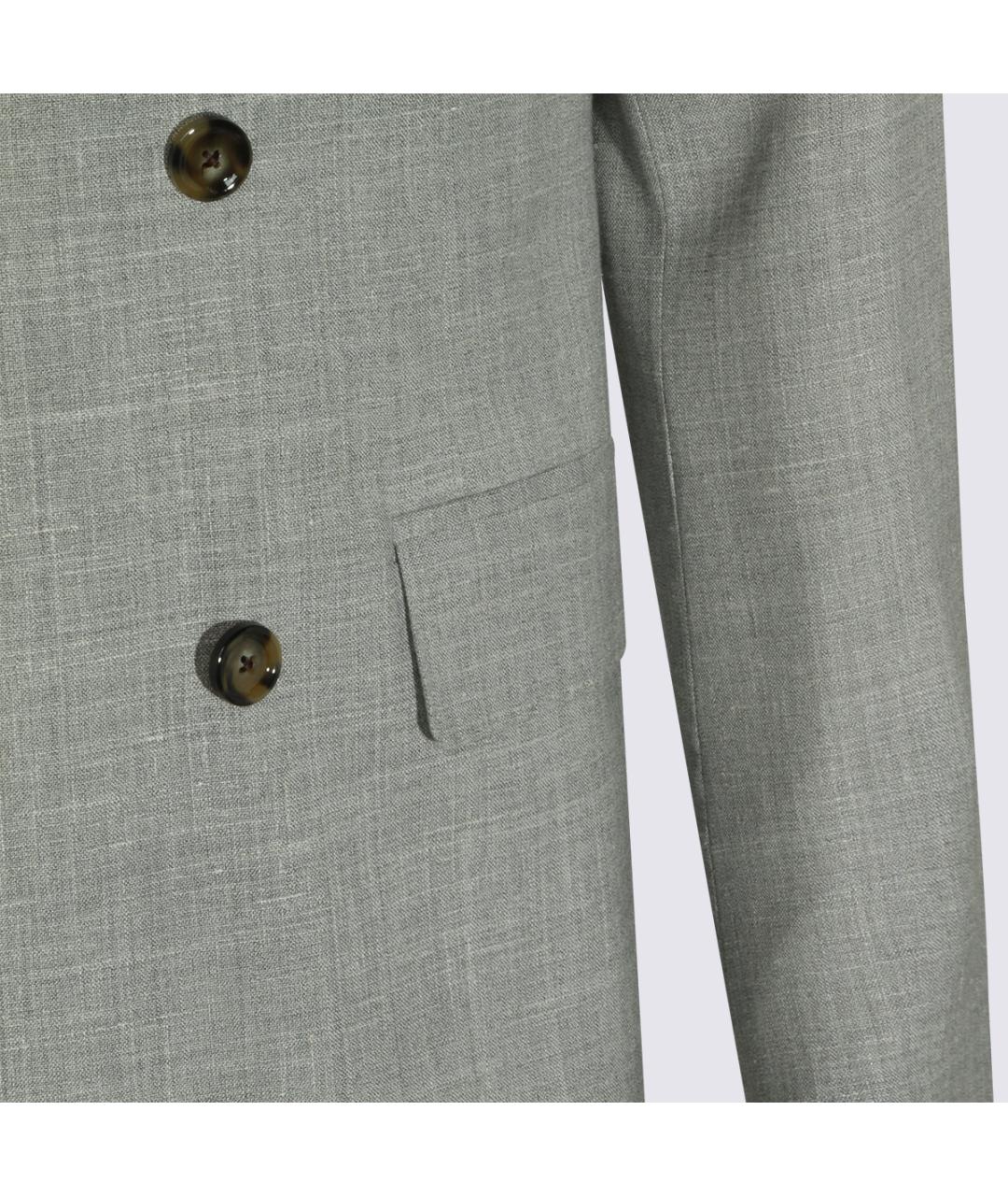 LARDINI Серый классический костюм, фото 6