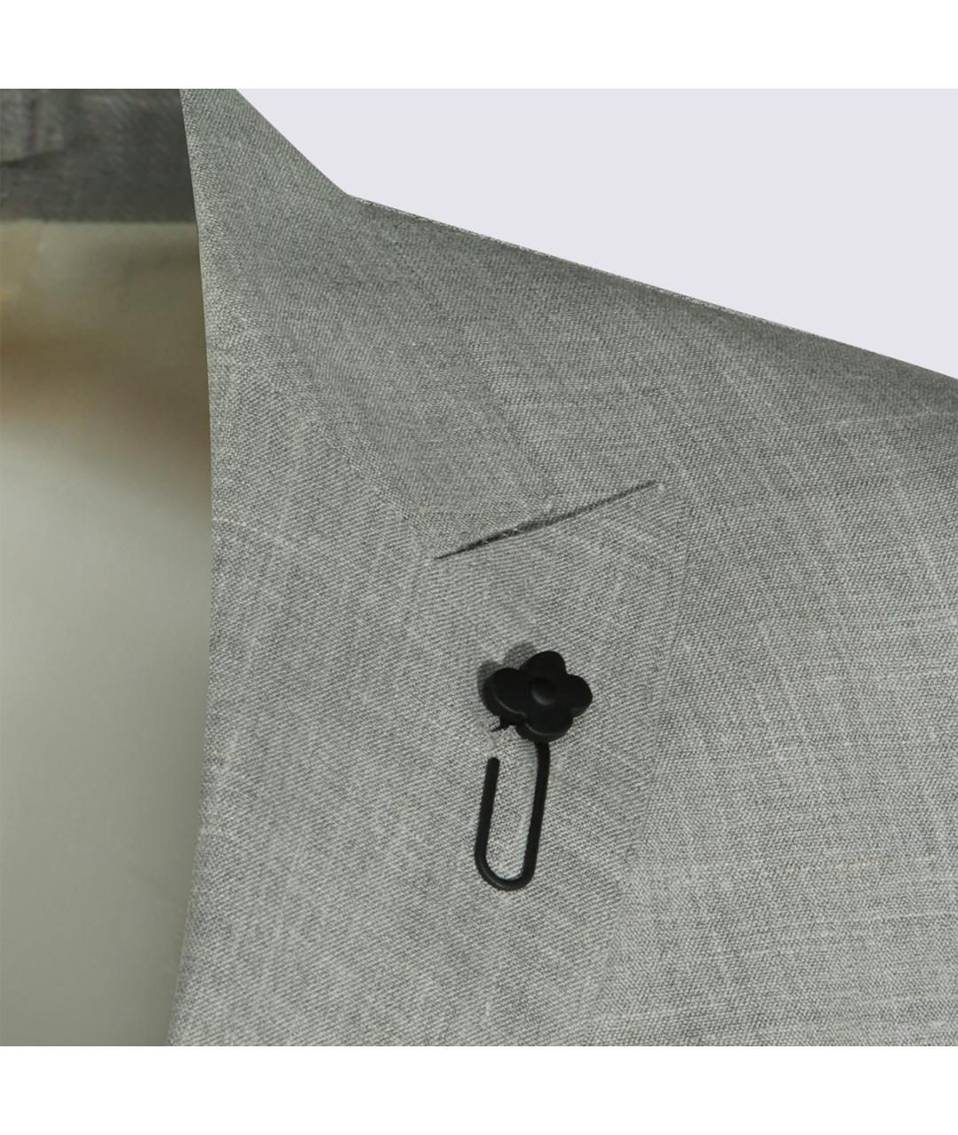 LARDINI Серый классический костюм, фото 5