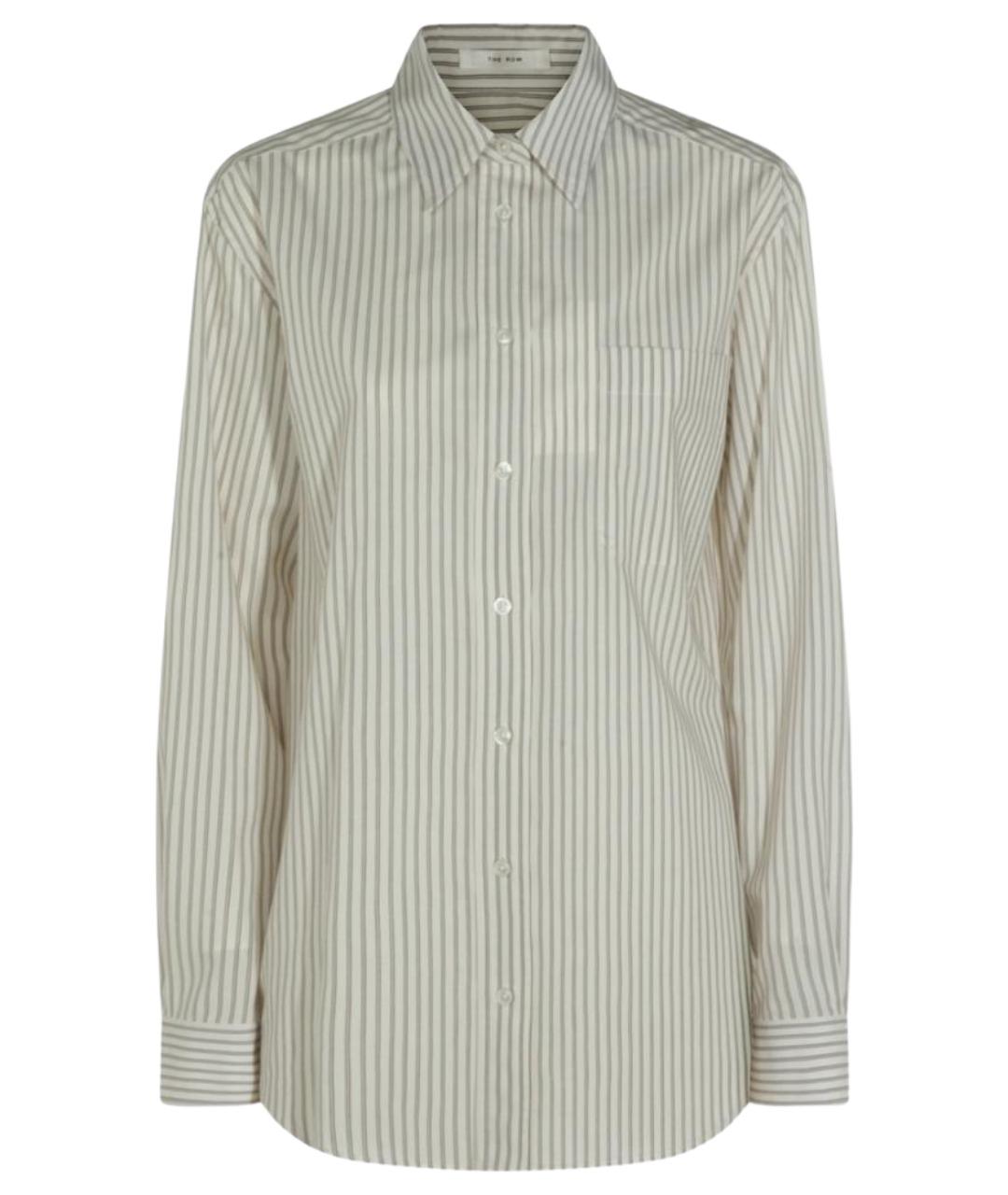 THE ROW Бежевая хлопковая рубашка, фото 1