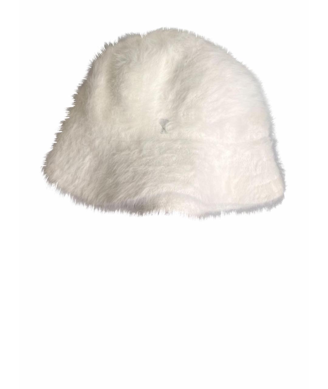 AMI ALEXANDRE MATTIUSSI Белая шерстяная панама, фото 1