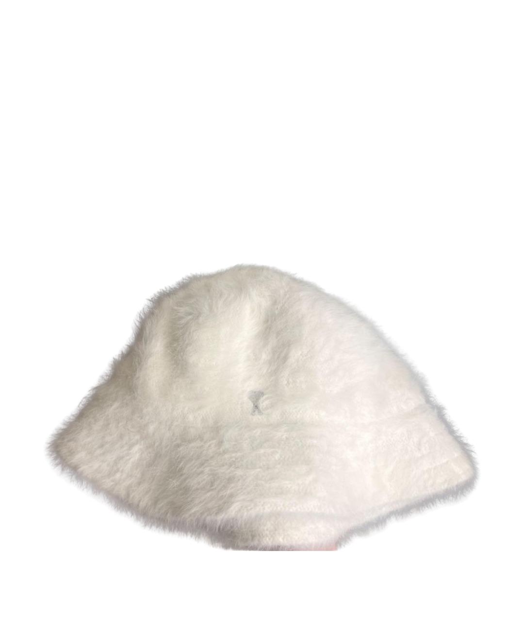 AMI ALEXANDRE MATTIUSSI Белая шерстяная панама, фото 9