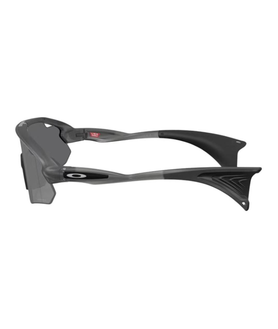 OAKLEY Серые пластиковые солнцезащитные очки, фото 3