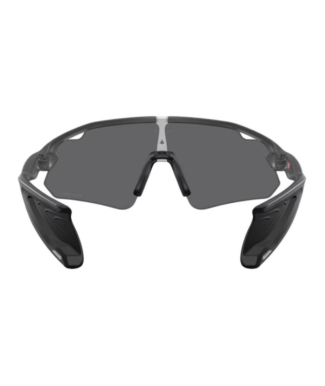OAKLEY Серые пластиковые солнцезащитные очки, фото 4