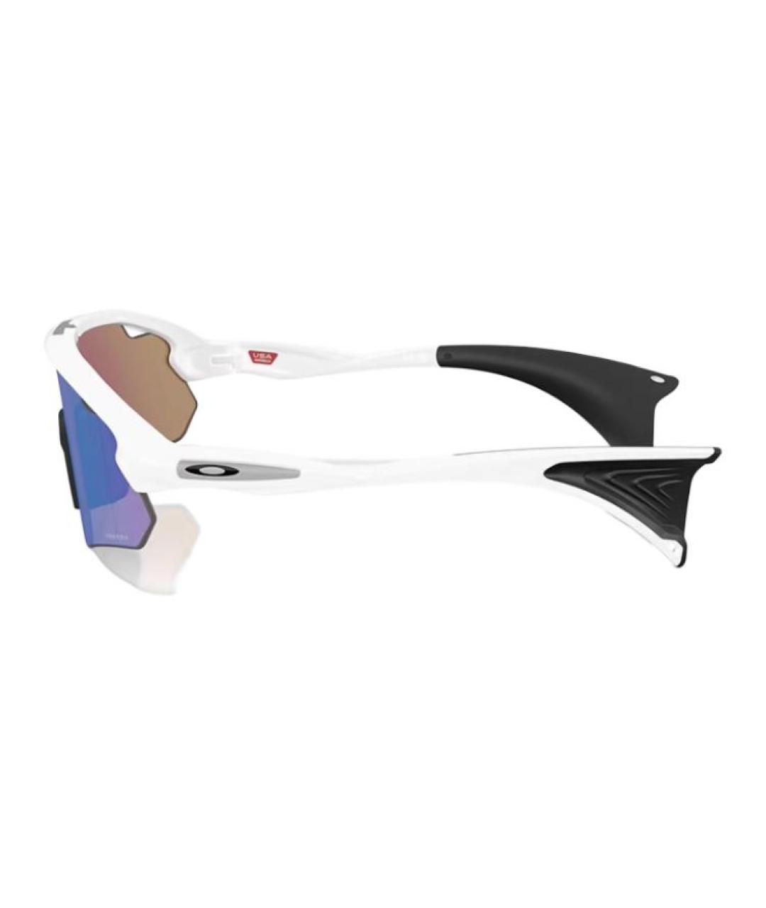 OAKLEY Белые пластиковые солнцезащитные очки, фото 3