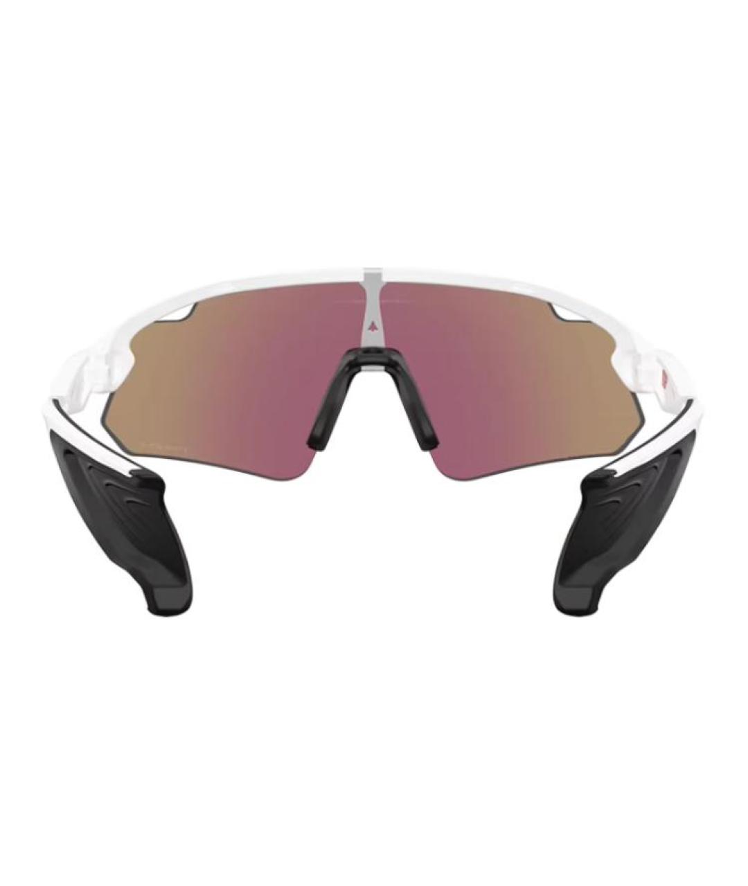 OAKLEY Белые пластиковые солнцезащитные очки, фото 4