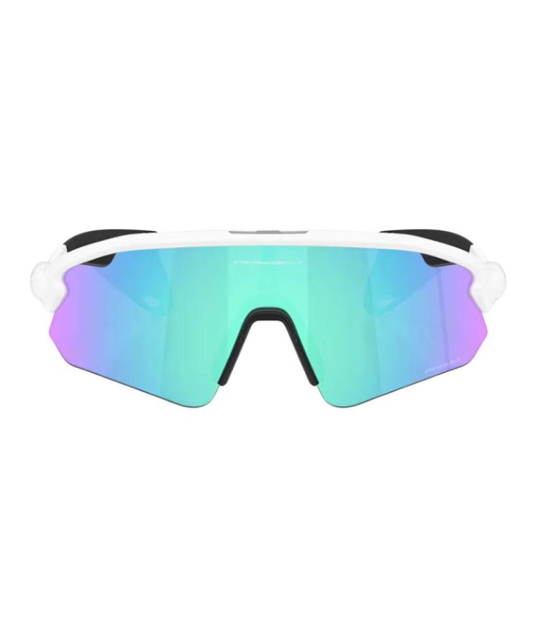 OAKLEY Белые пластиковые солнцезащитные очки, фото 2