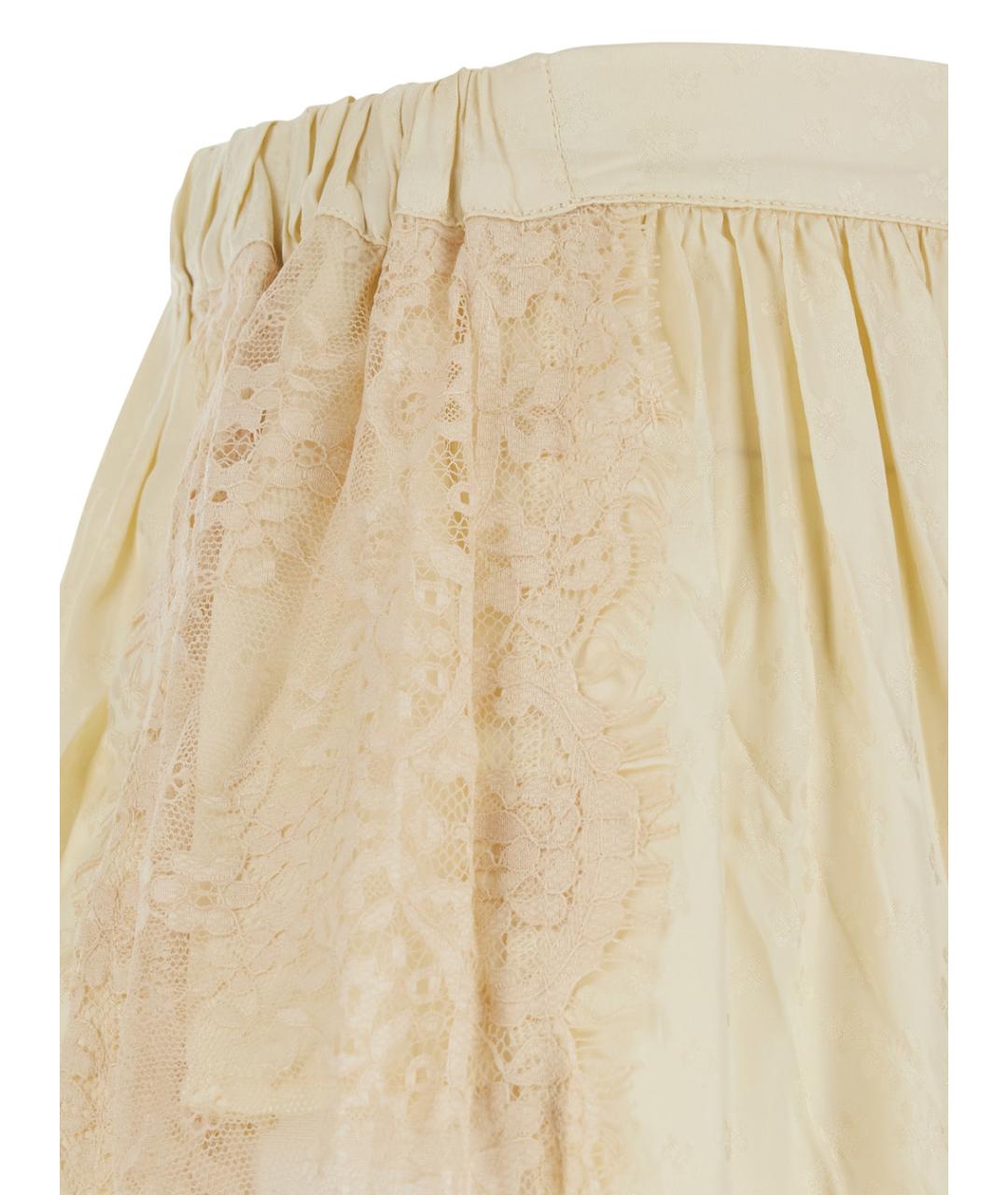 SEA NYC Белые вискозные брюки узкие, фото 3