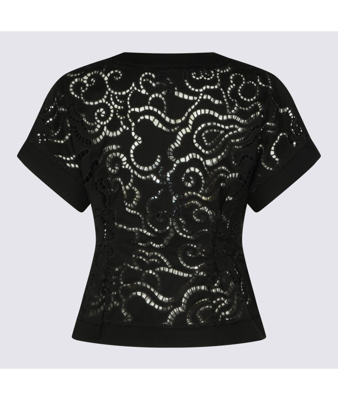 NISSA Черный полиэстеровый кардиган, фото 2