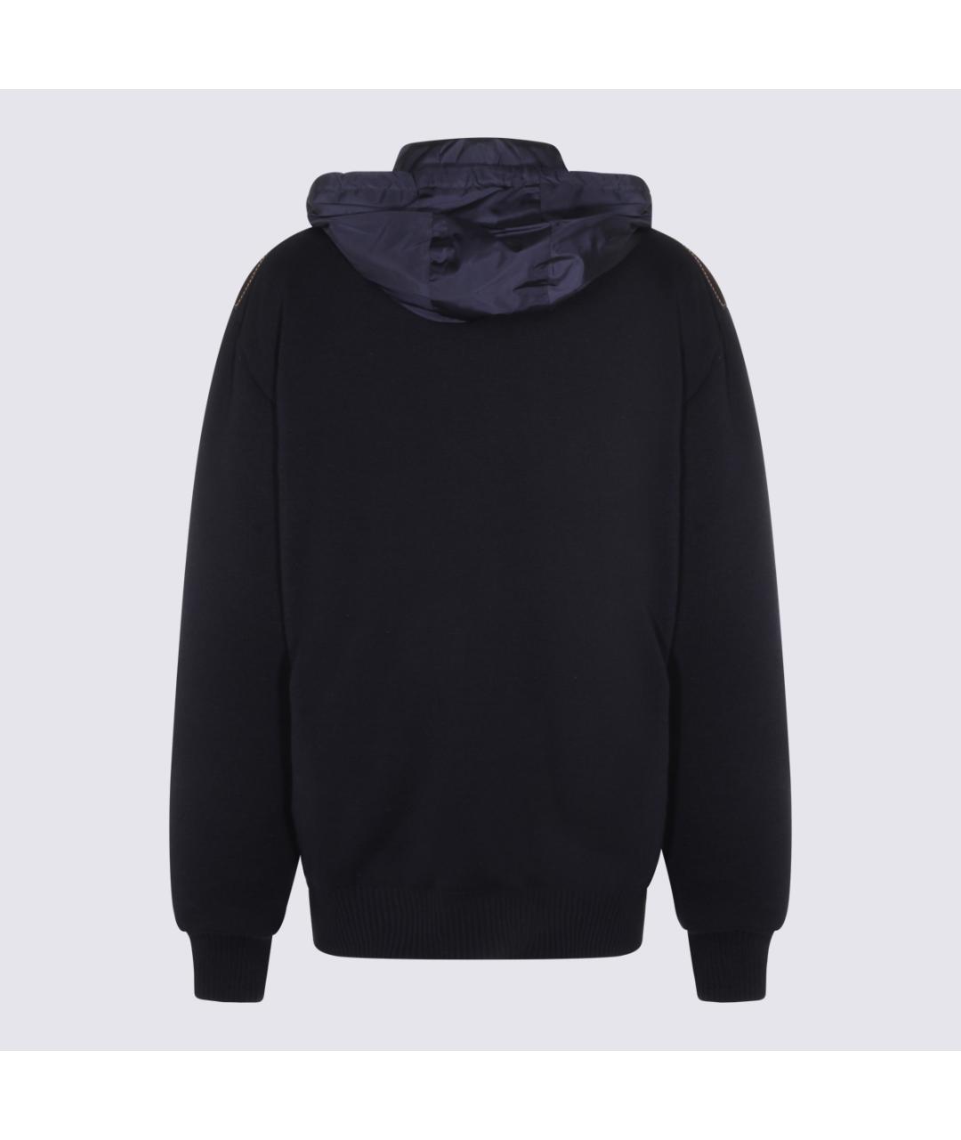 MIU MIU Синяя шерстяная куртка, фото 2