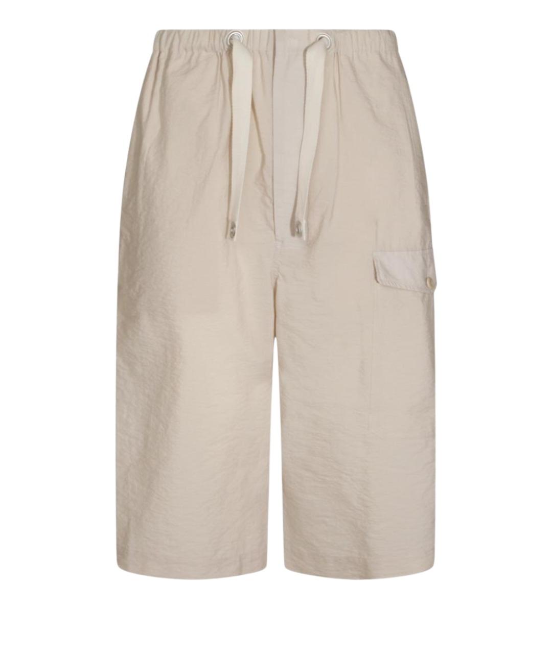 LEMAIRE Белые хлопковые шорты, фото 1